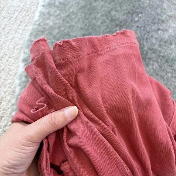 The GREAT. Ruffle Sleeve T-Shirt Dress - Picture 8 of 11